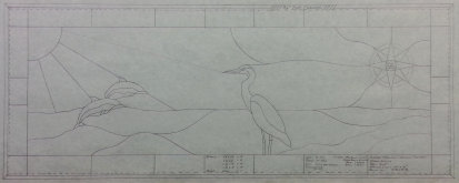 Alicia's Transom 1 - Drawing