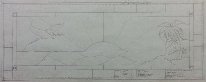 Alicia's Transom 2 - Drawing
