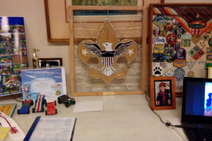 Todd's Court of Honor display table