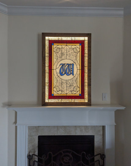 Chris's Window - with LED Lightbox