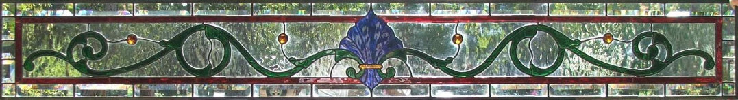 Greg's Stained Glass Transom