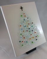 Stained Glass Christmas Trees