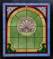 Victorian Shell Stained Glass