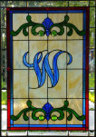 Victorian Pantry Door Glass 